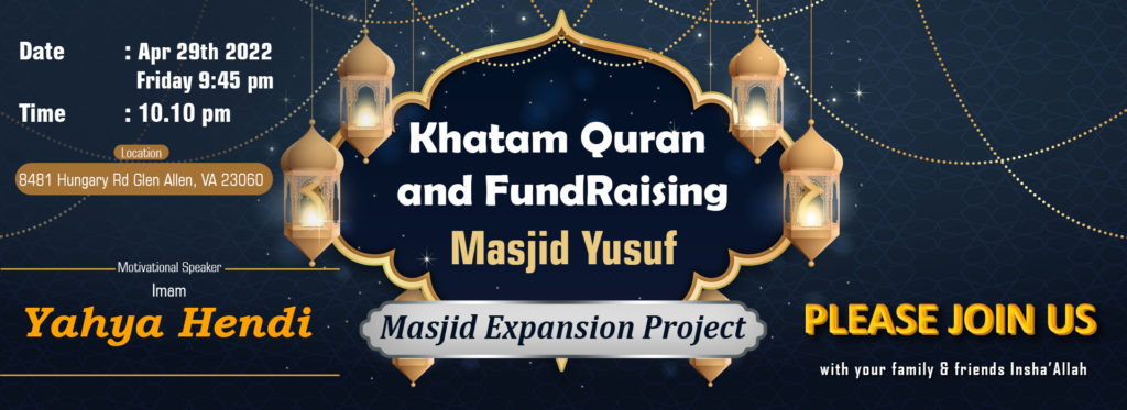 Khatam Quran and Fund Raising
