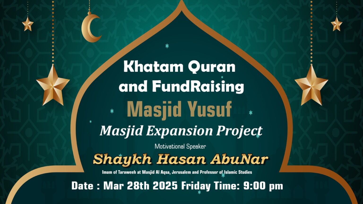 Khatam Quran and Fund Raising